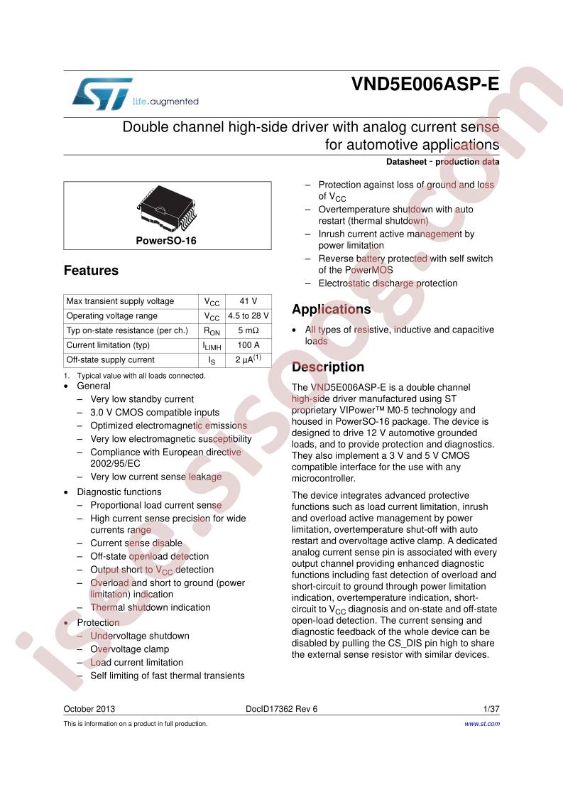 VND5E006ASPTR-E