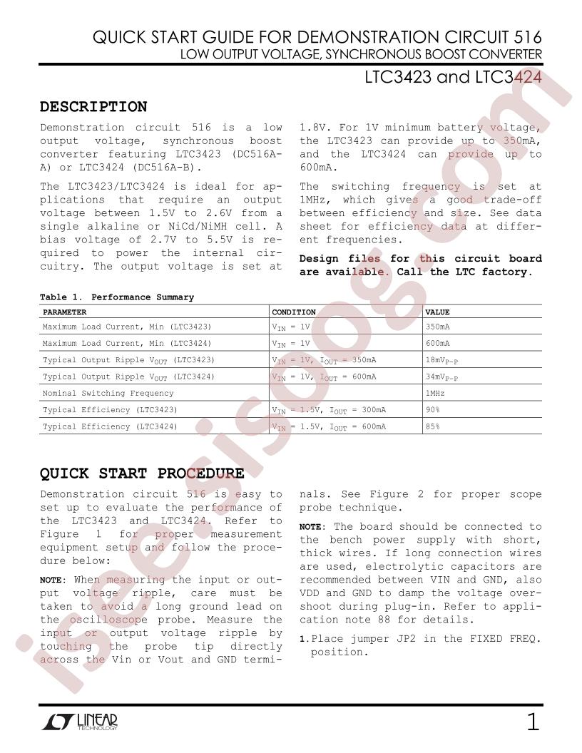 DC516A-(A, B) Quick Start Guide