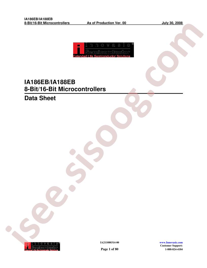 IA186EB/IA188EB