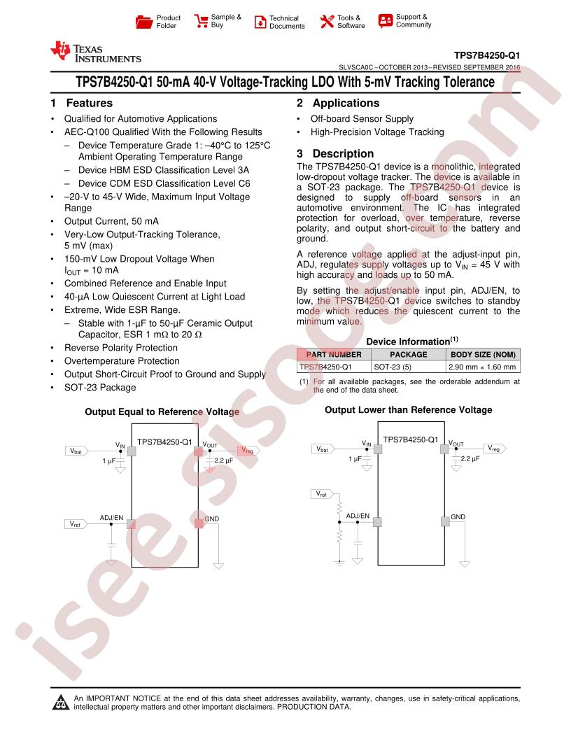 TPS7B4250-Q1