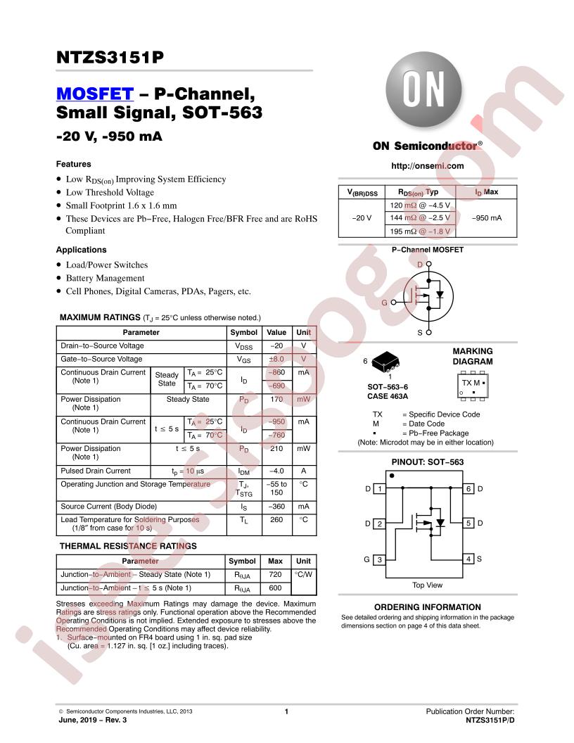 NTZS3151P