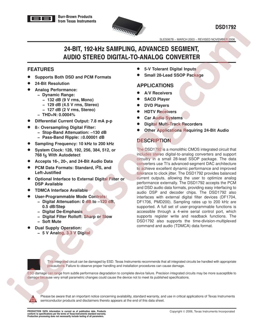 DSD1792
