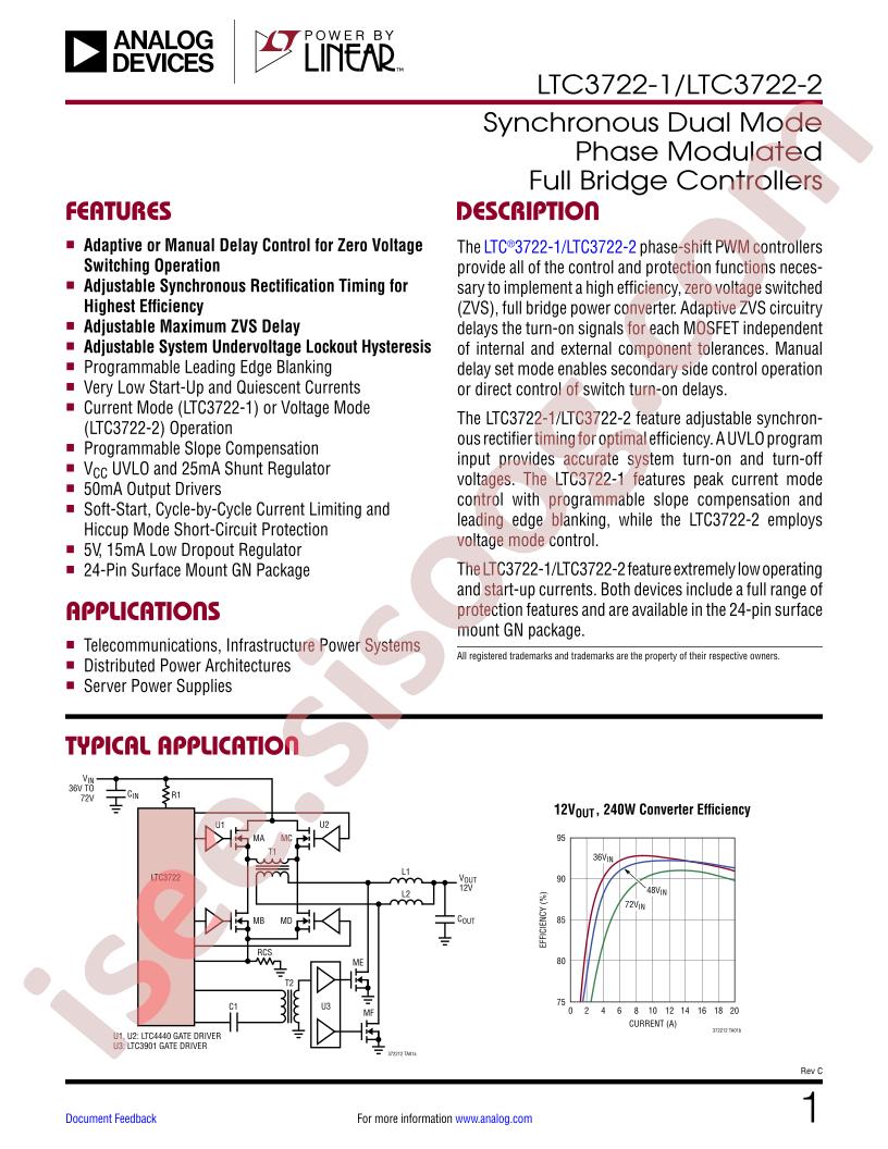 LTC3722-1,-2
