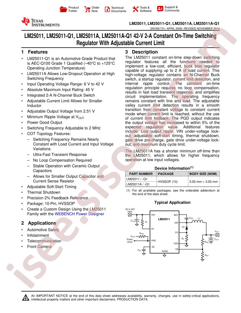 LM25011(Q,A,AQ)