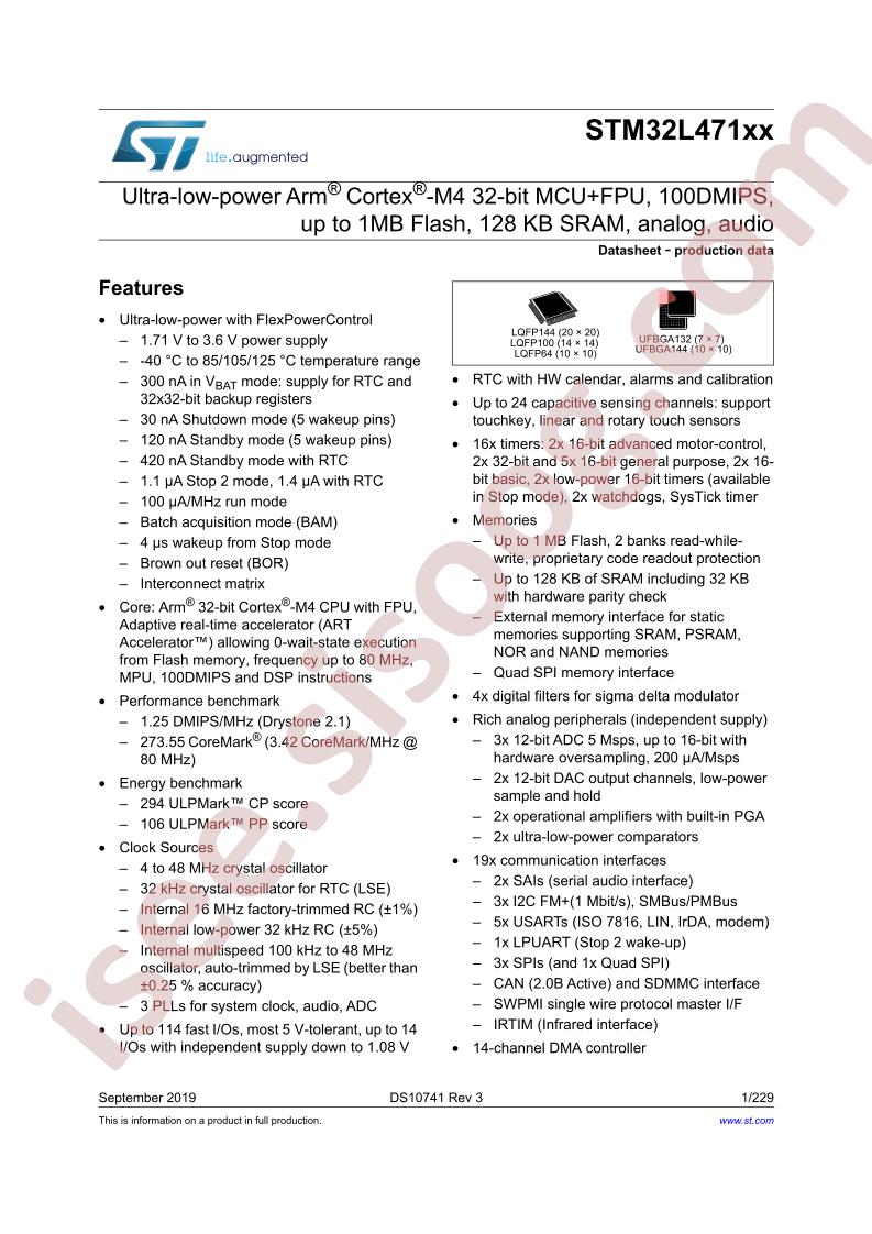 STM32L471xx