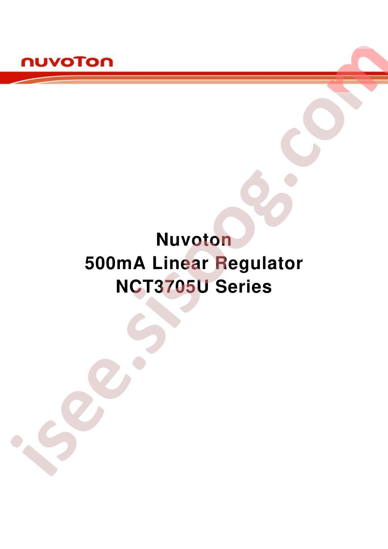 NCT3705U Series