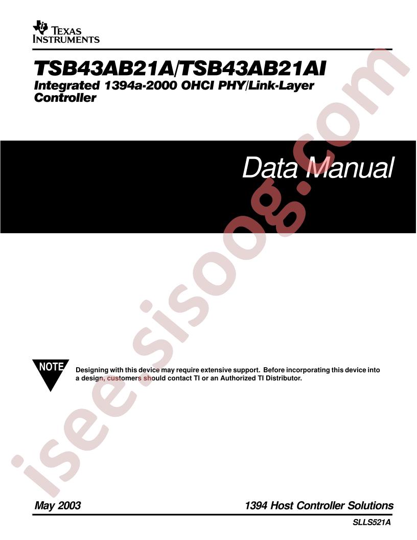 TSB43AB21A,AI