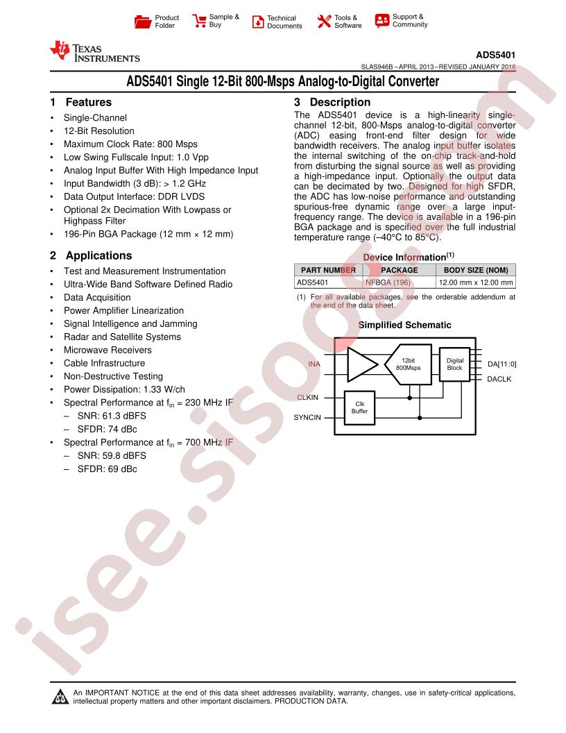 ADS5401x