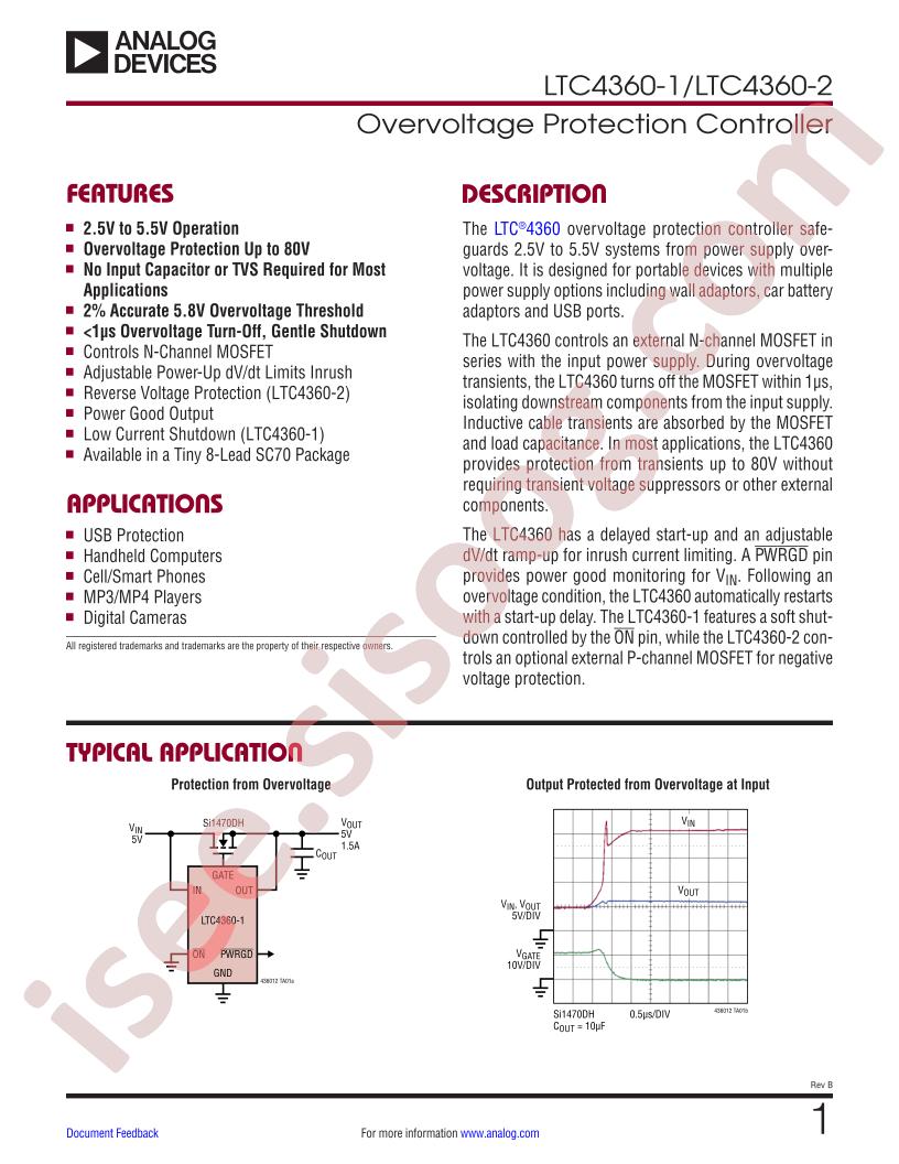 LTC4360-1,-2