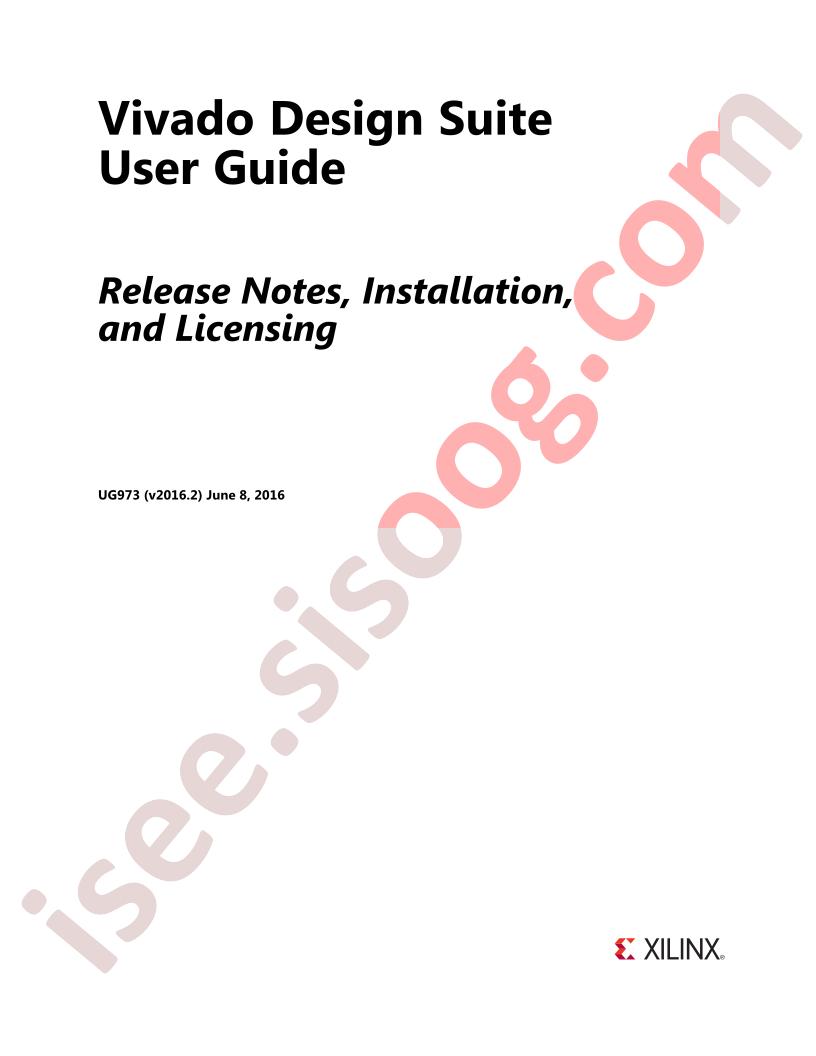 Vivado Design Suite User Guide
