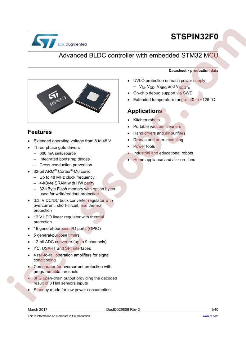 STSPIN32F0