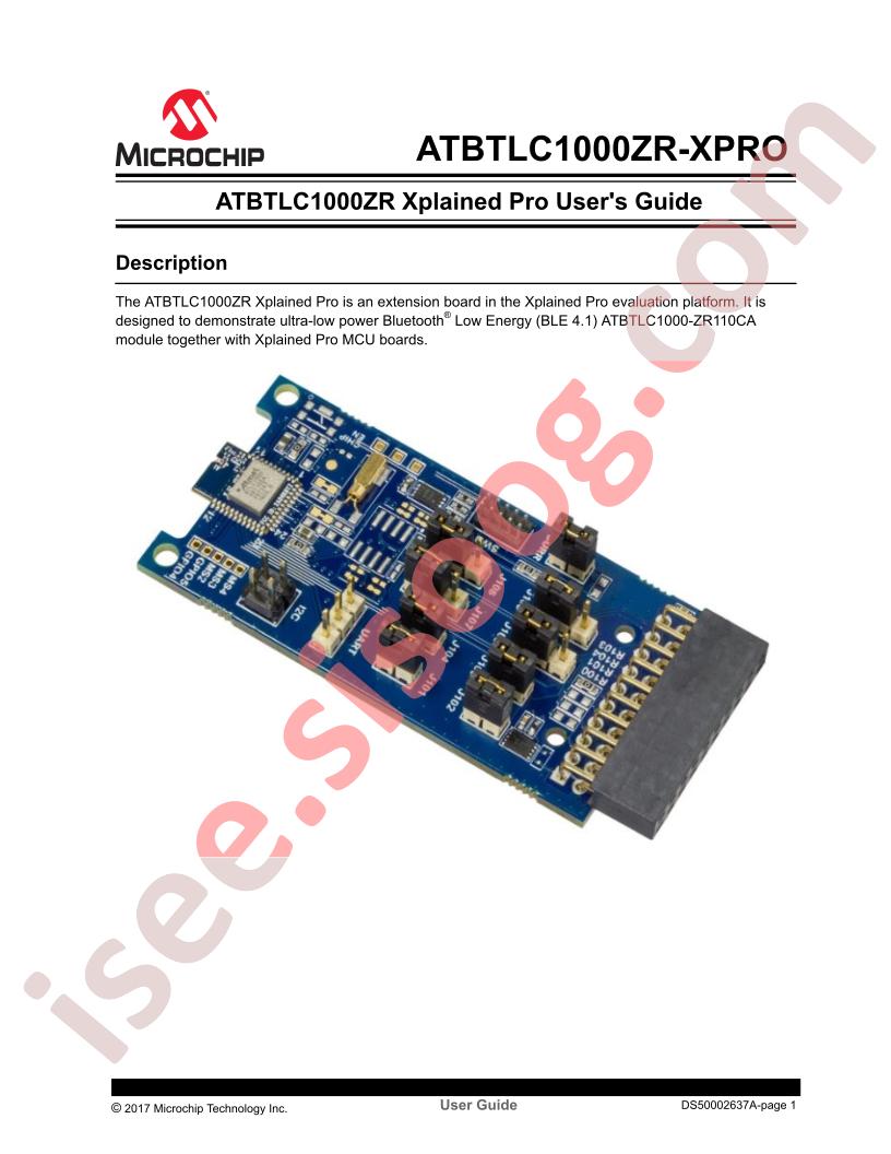 ATBTLC1000ZR-XPRO Guide