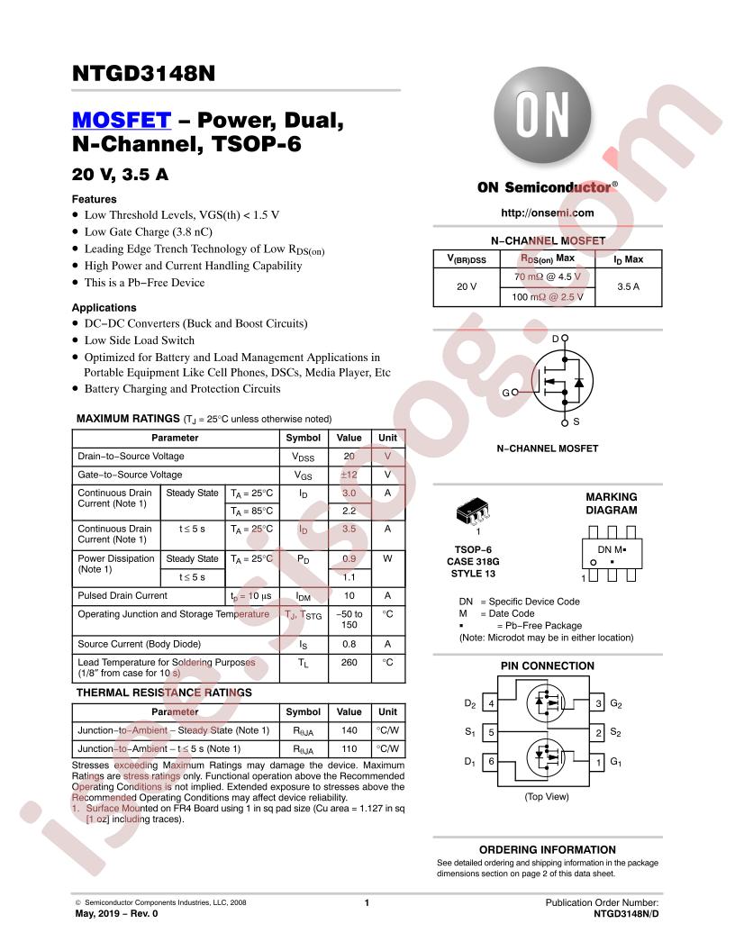 NTGD3148N