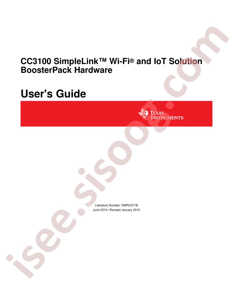 CC3100 User Guide