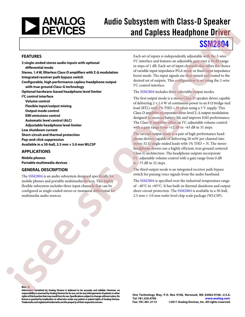 SSM2804