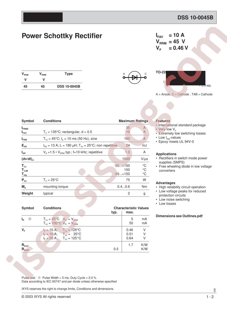 DSS10-0045B