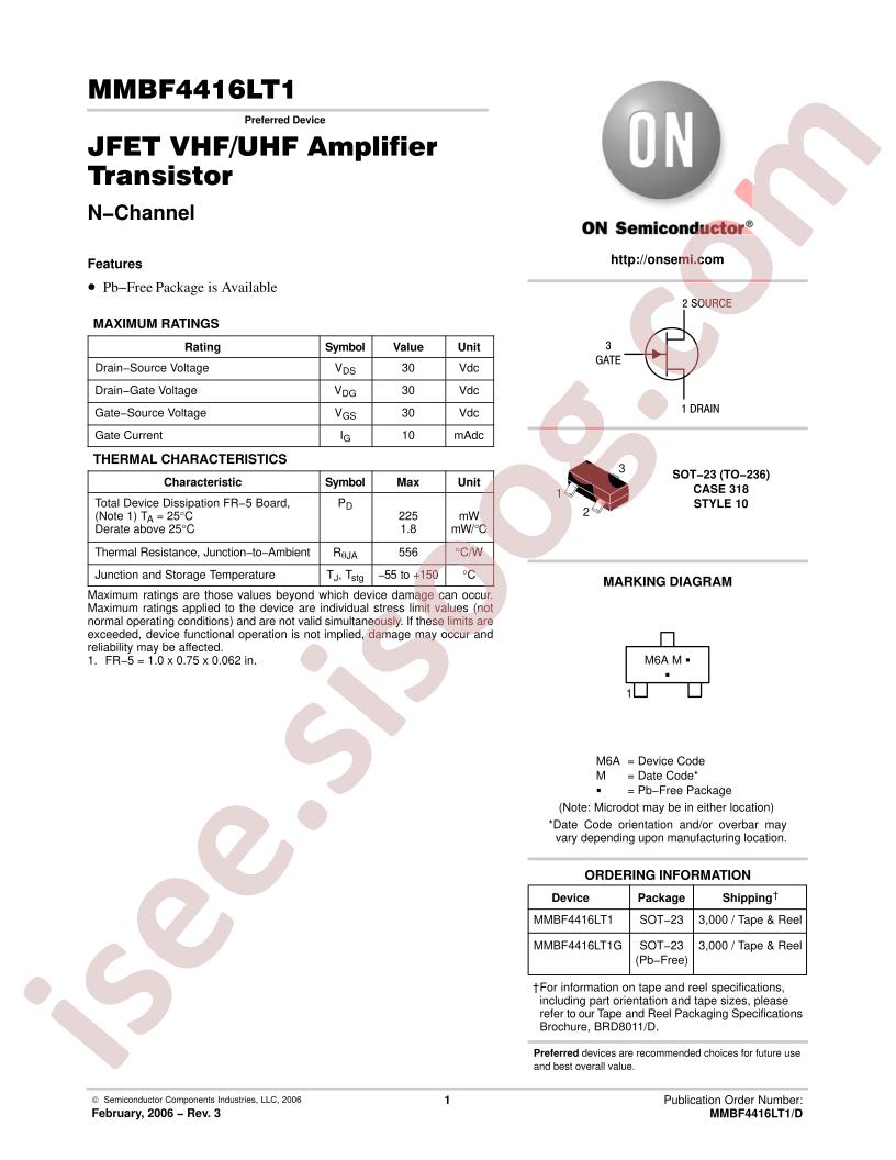 MMBF4416LT1