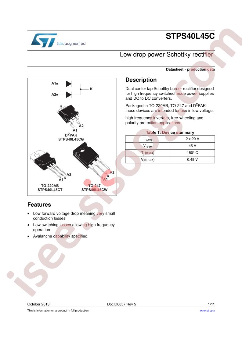 STPS40L45C