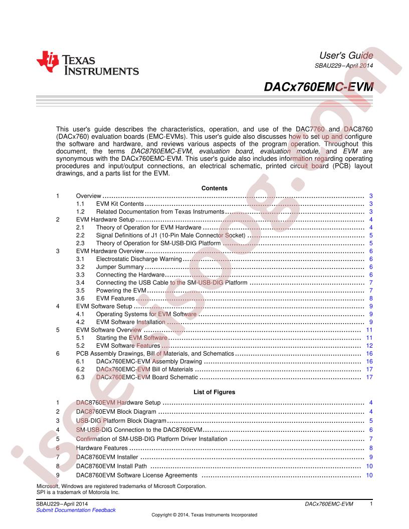 DACx760EMC-EVM User Guide