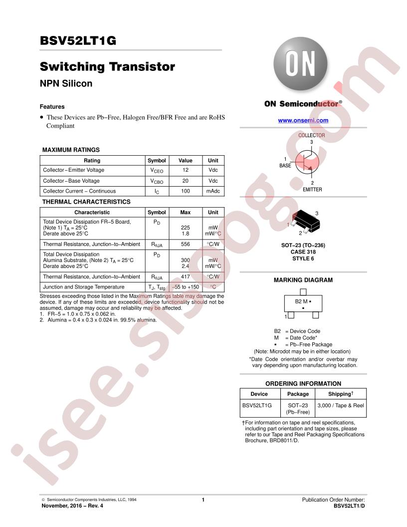 BSV52LT1