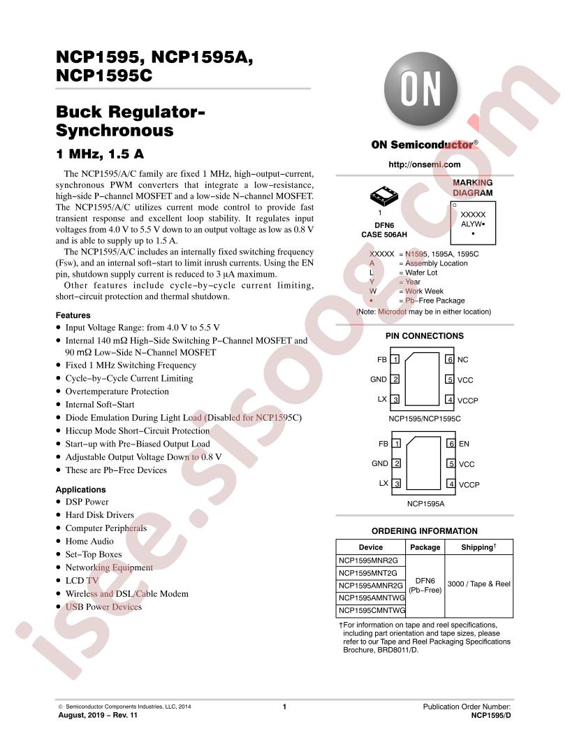 NCP1595(A,C)