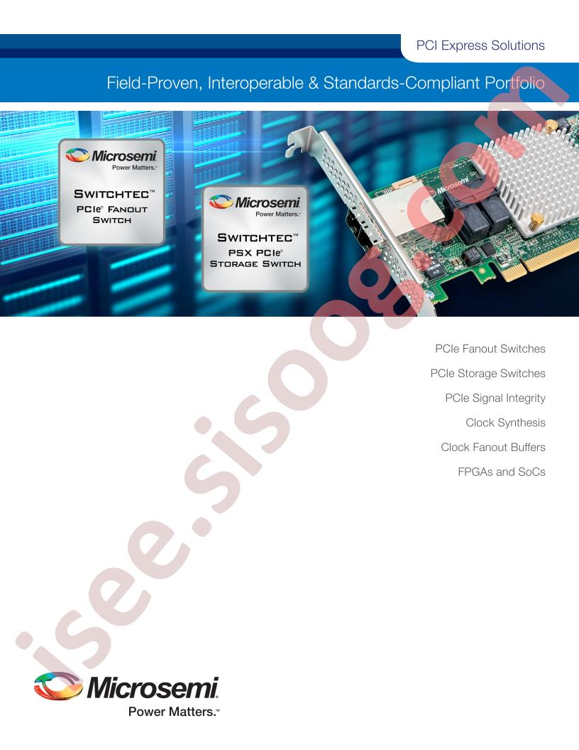 PCI Express Solutions Brochure