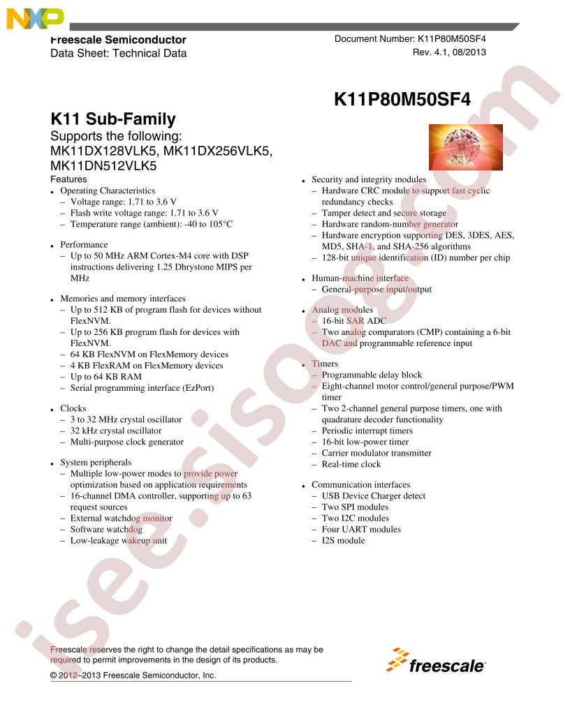K11_LK5 Datasheet