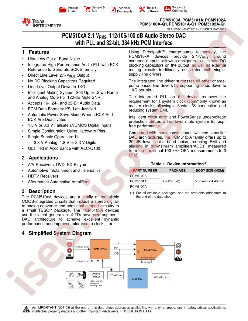 PCM5100A,101A,102A-Q1
