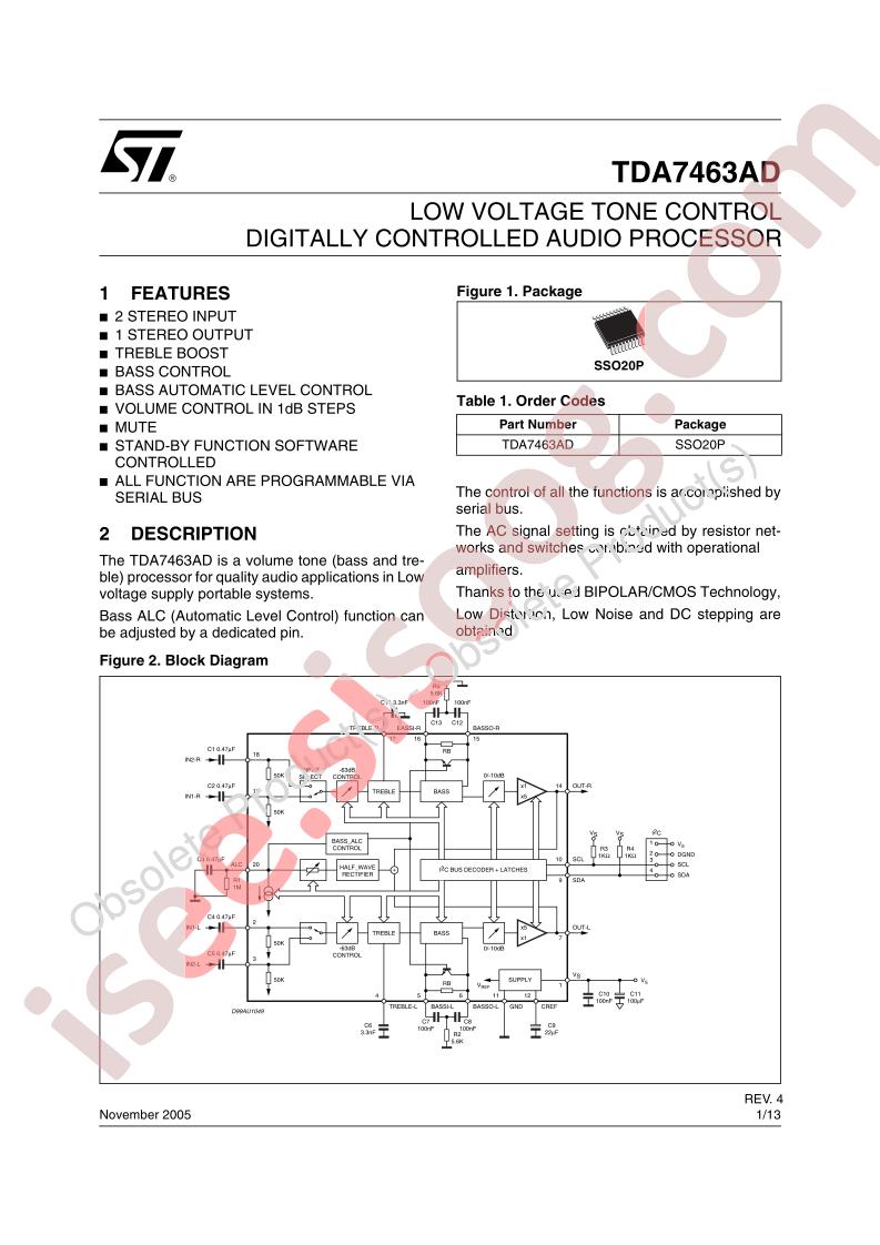 TDA7463AD
