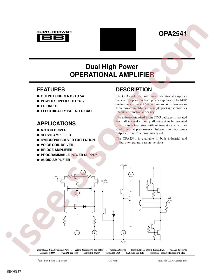 OPA2541