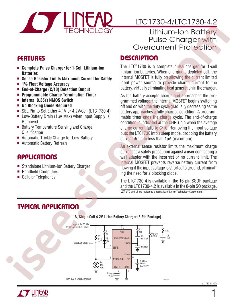 LTC1730-4/4.2