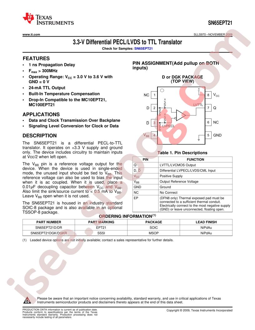SN65EPT21