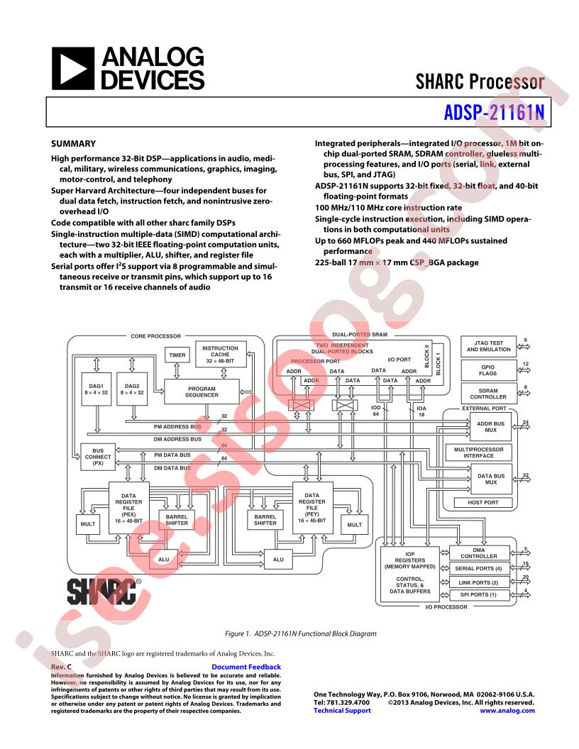 ADSP-21161N