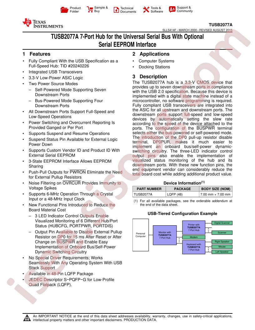 TUSB2077A
