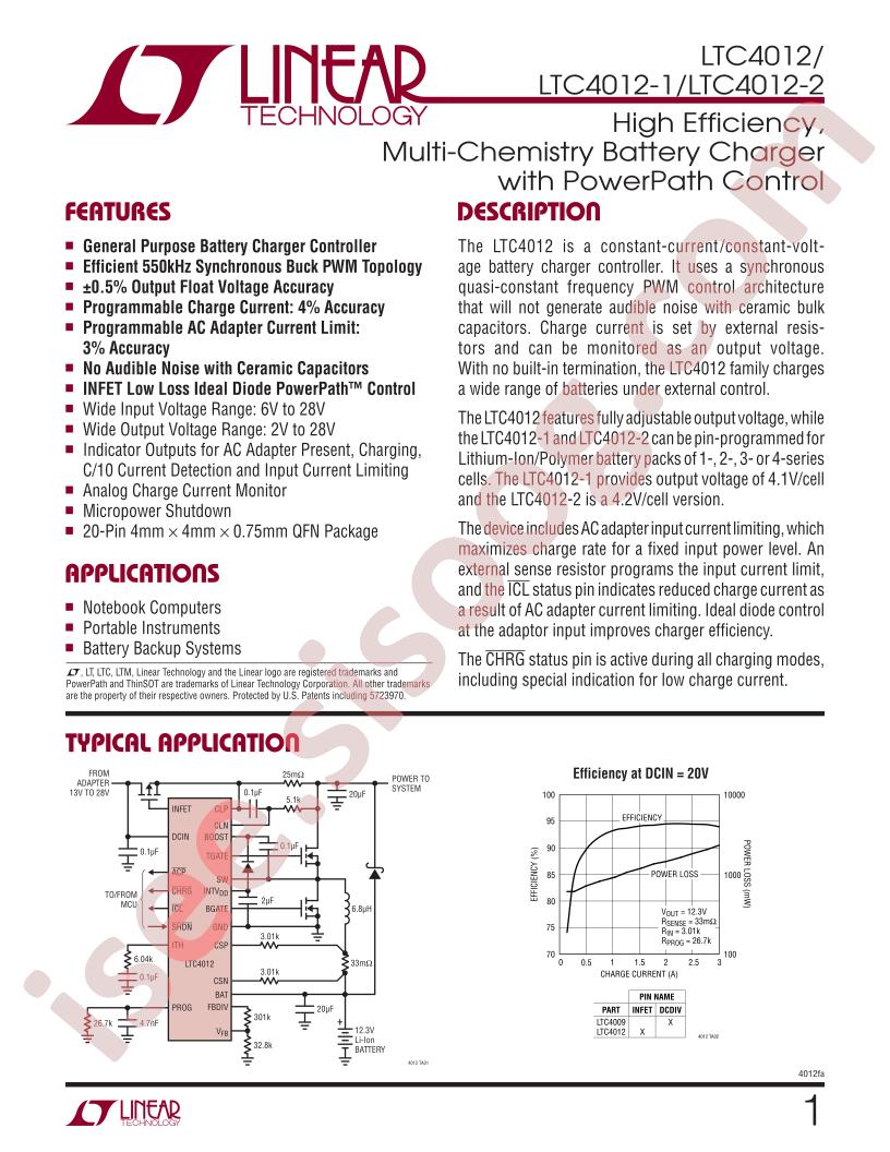 LTC4012(-1,-2)