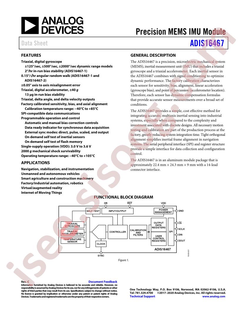 ADIS16467