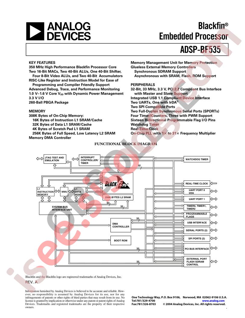 ADSP-BF535