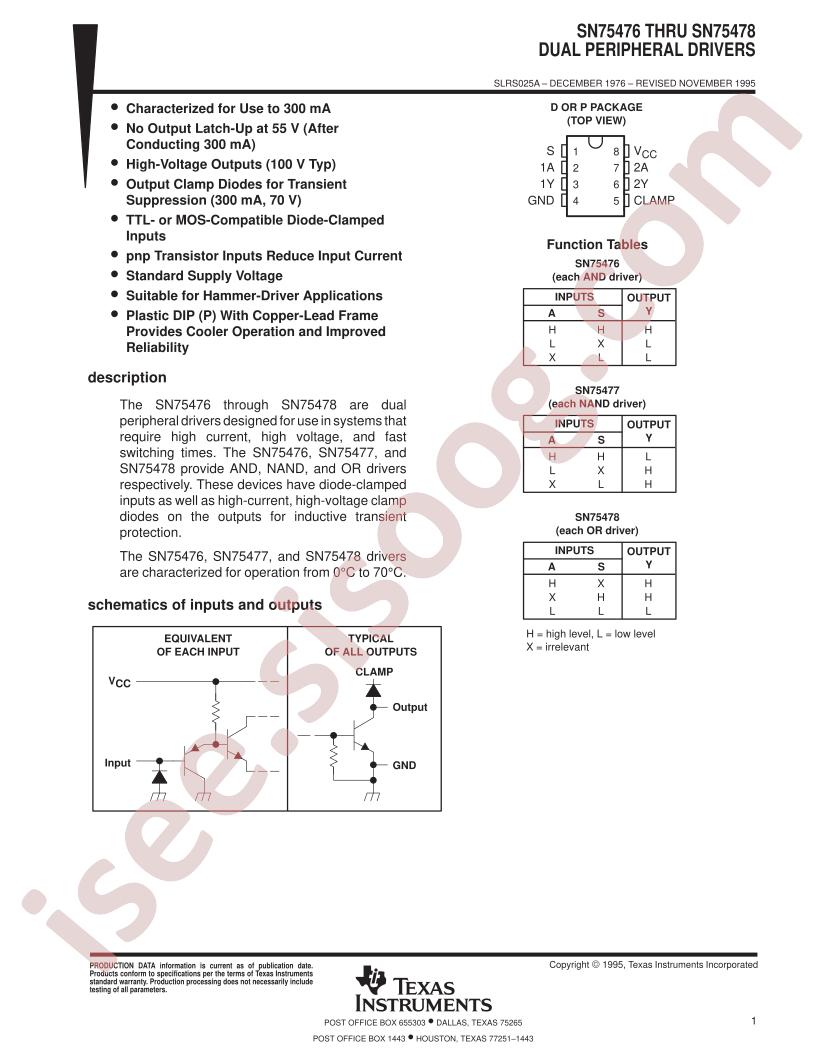 SN75476-78