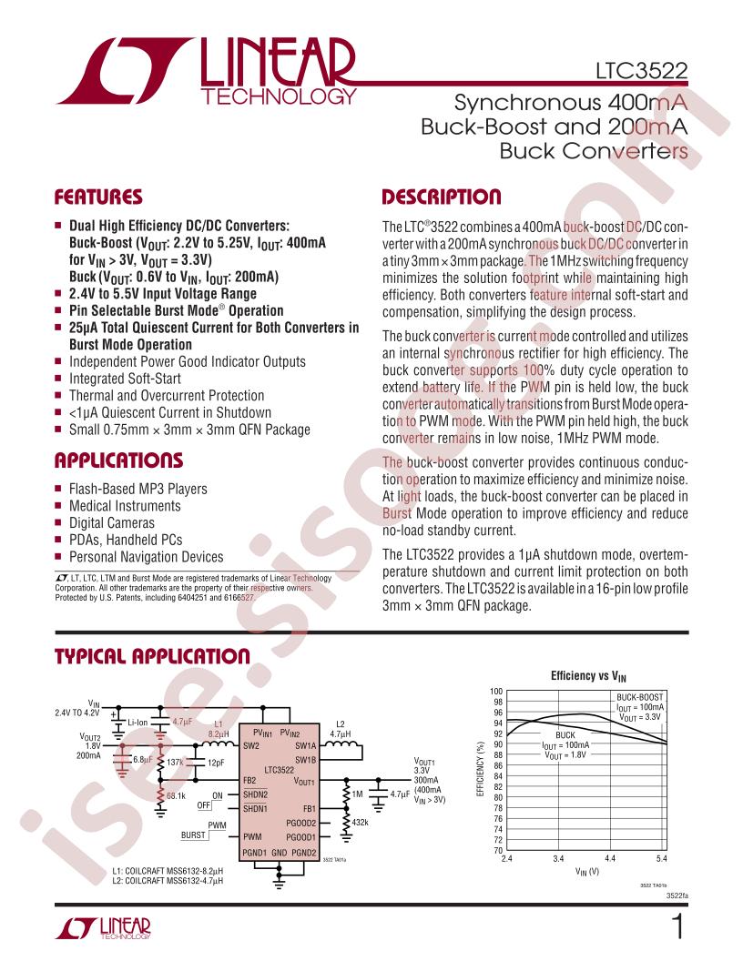 LTC3522