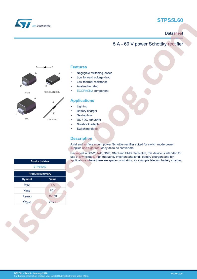 STPS5L60
