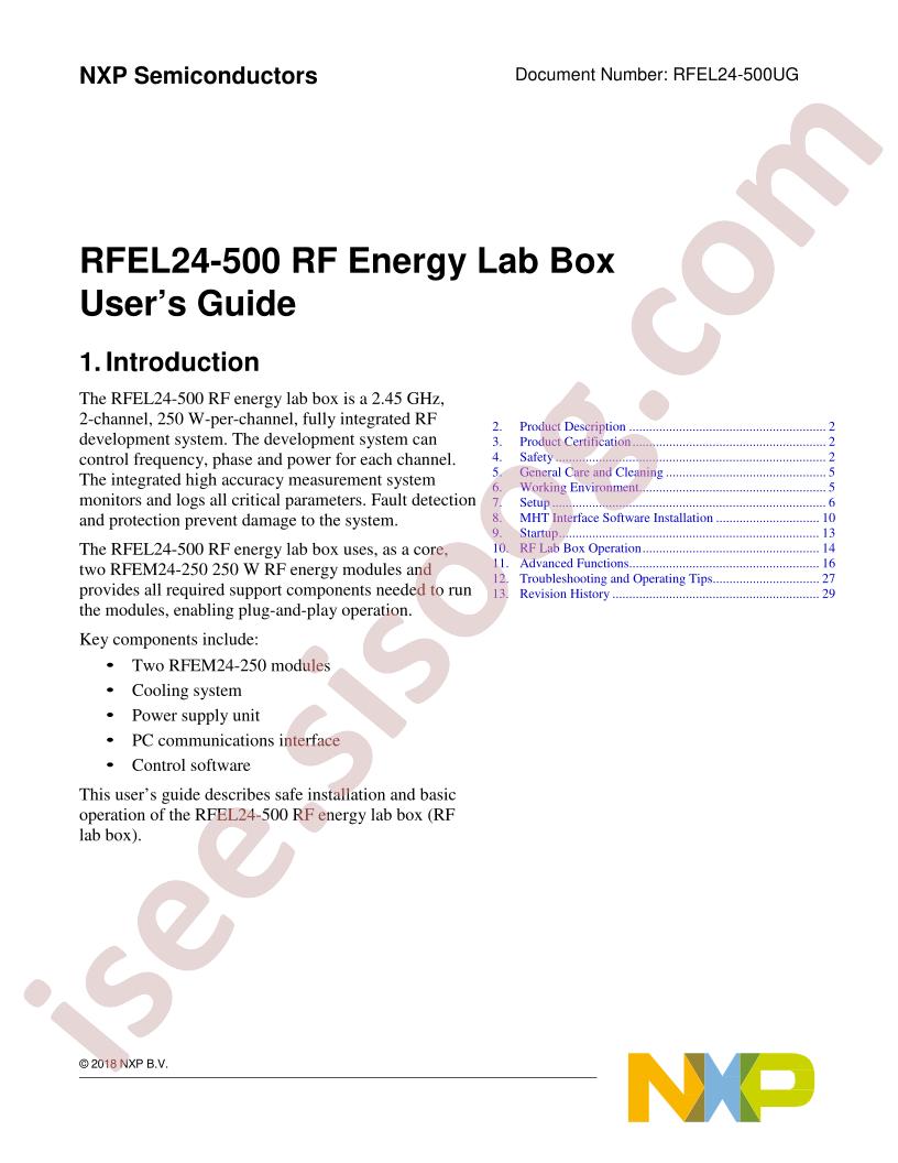 RFEL24-500 User Guide