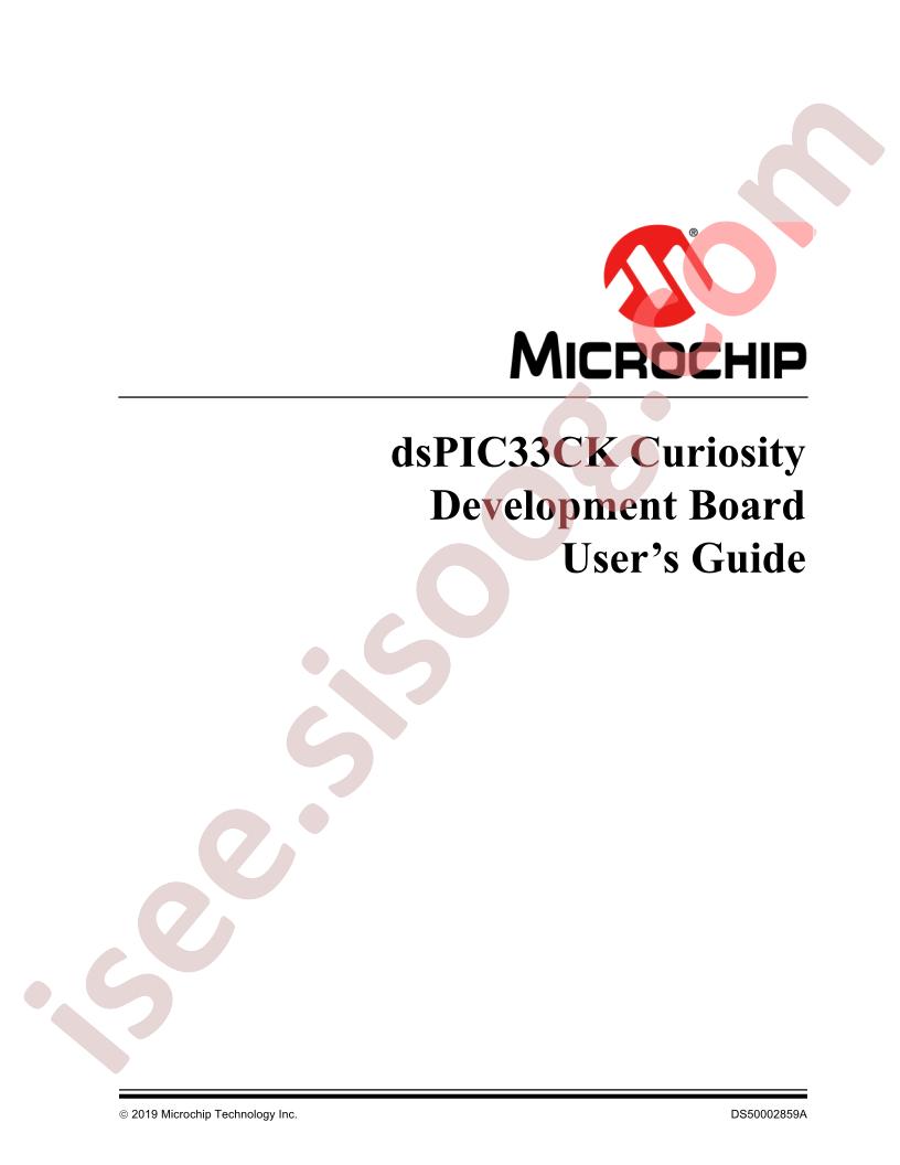 dsPIC33CK Curiosity Development Board Guide~