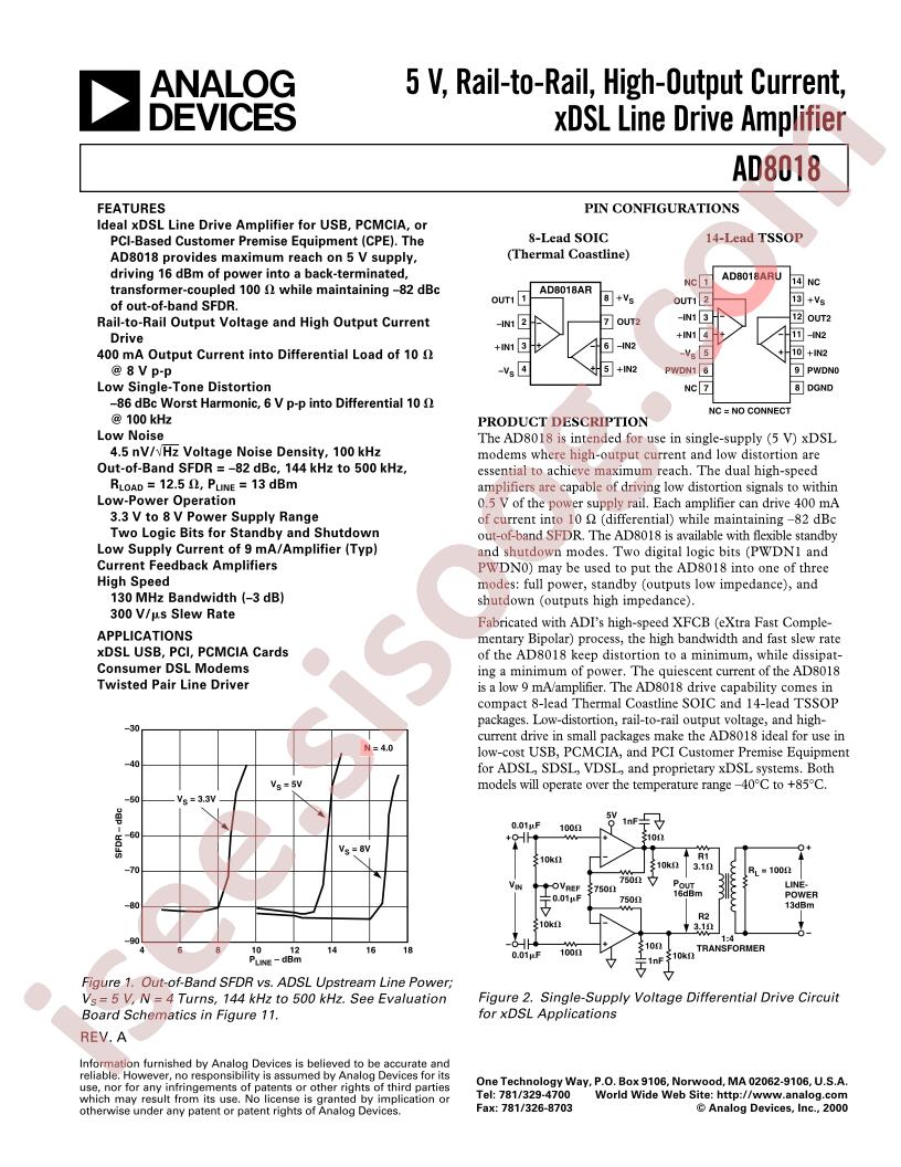 AD8018