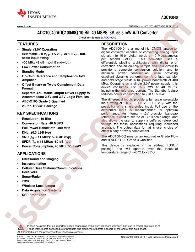 ADC10040(Q)