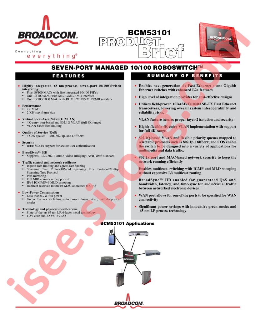 BCM53101 Brief