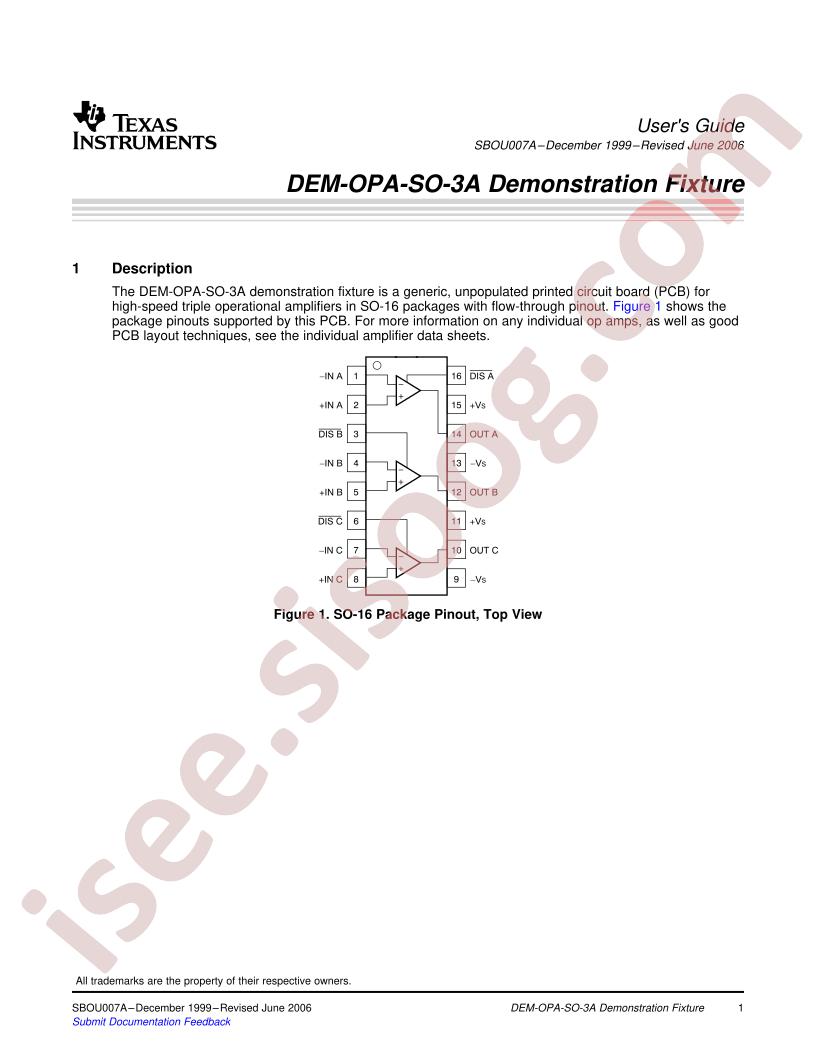 DEM-OPA-SO-3A Guide