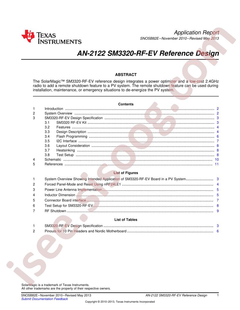 SM3320-RF-EV AppNote