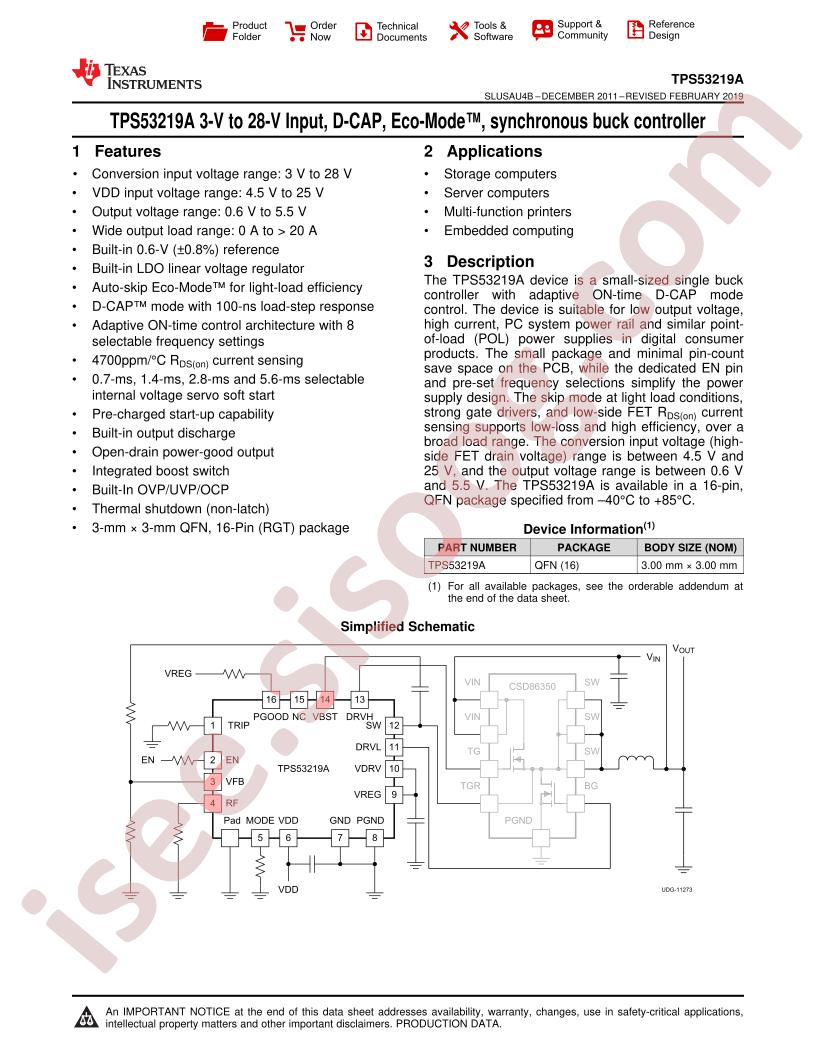 TPS53219A