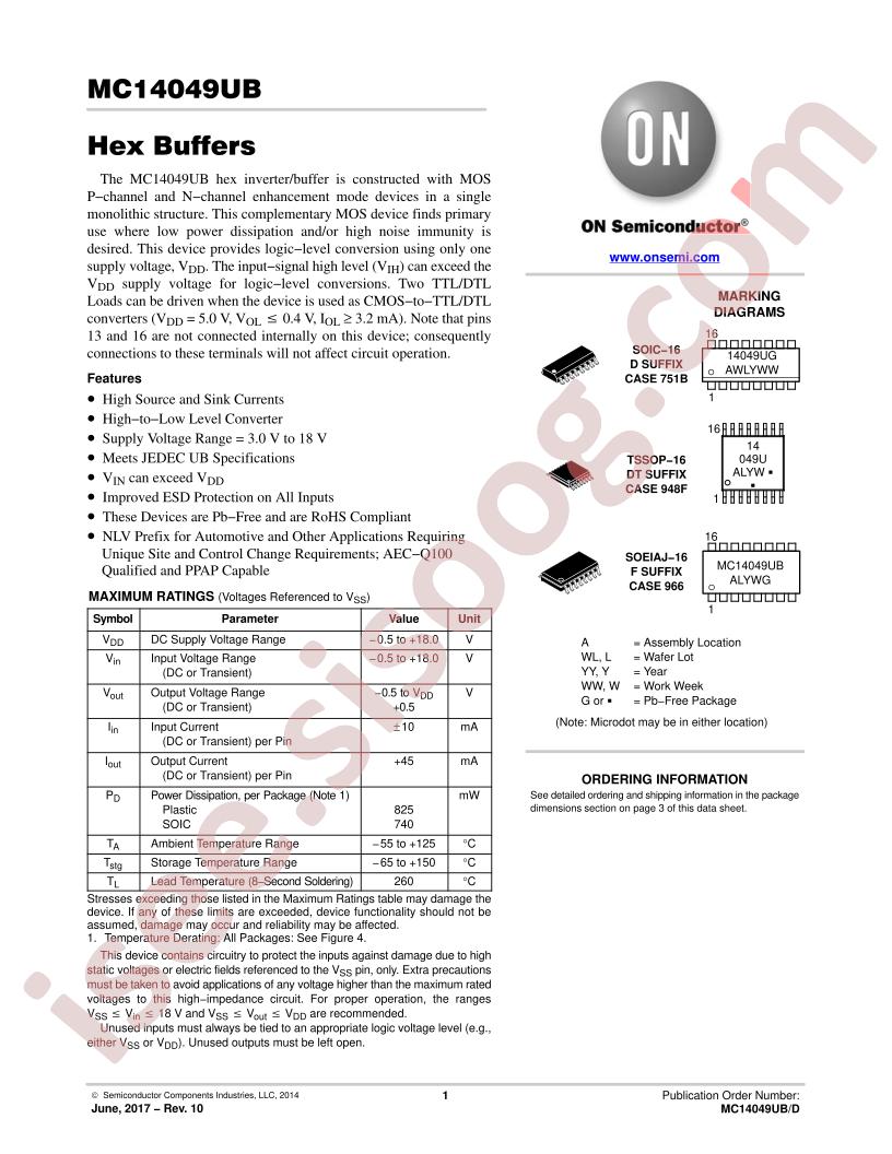 MC14049UB