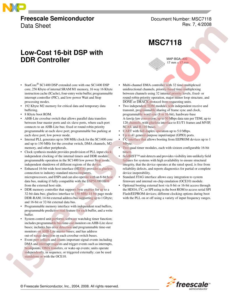 MSC7118
